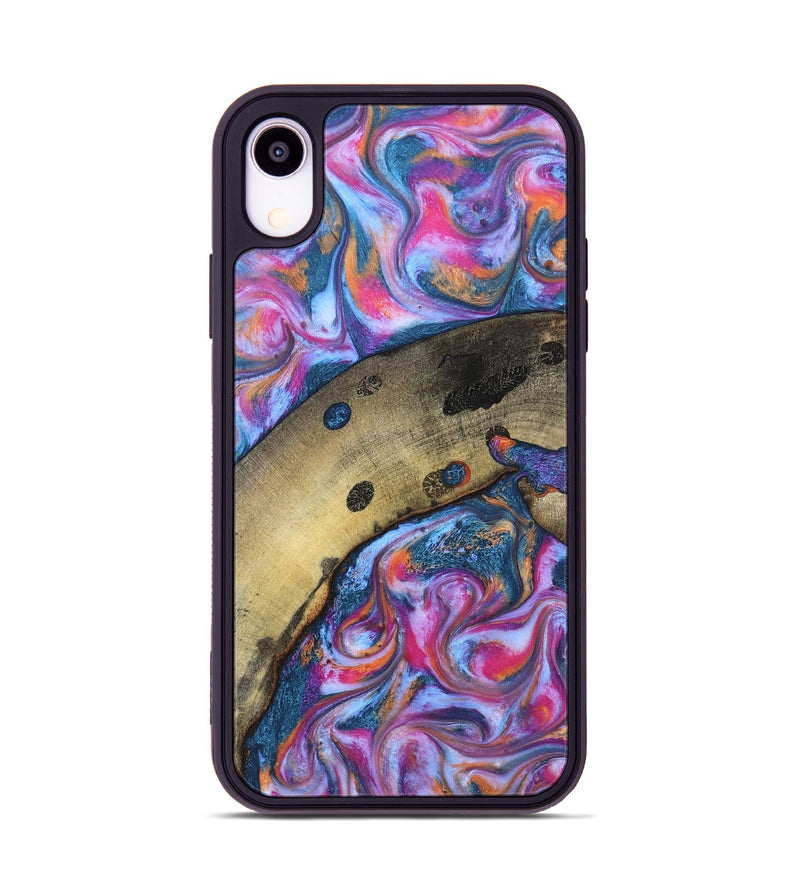 iPhone Xr Wood Phone Case - Indie (Blue, 819263)