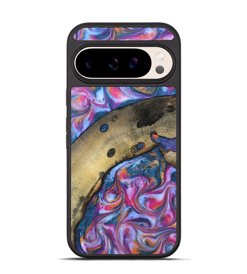 Pixel 10 Pro Wood Phone Case - Indie (Blue, 819263)
