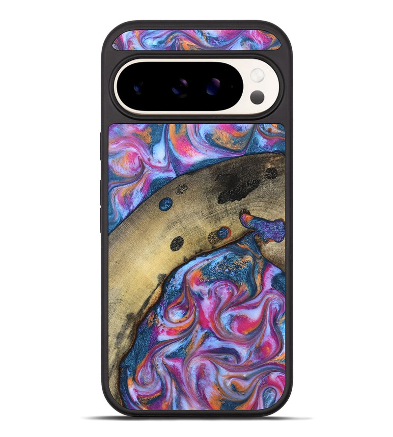 Pixel 10 Pro XL Wood Phone Case - Indie (Blue, 819263)