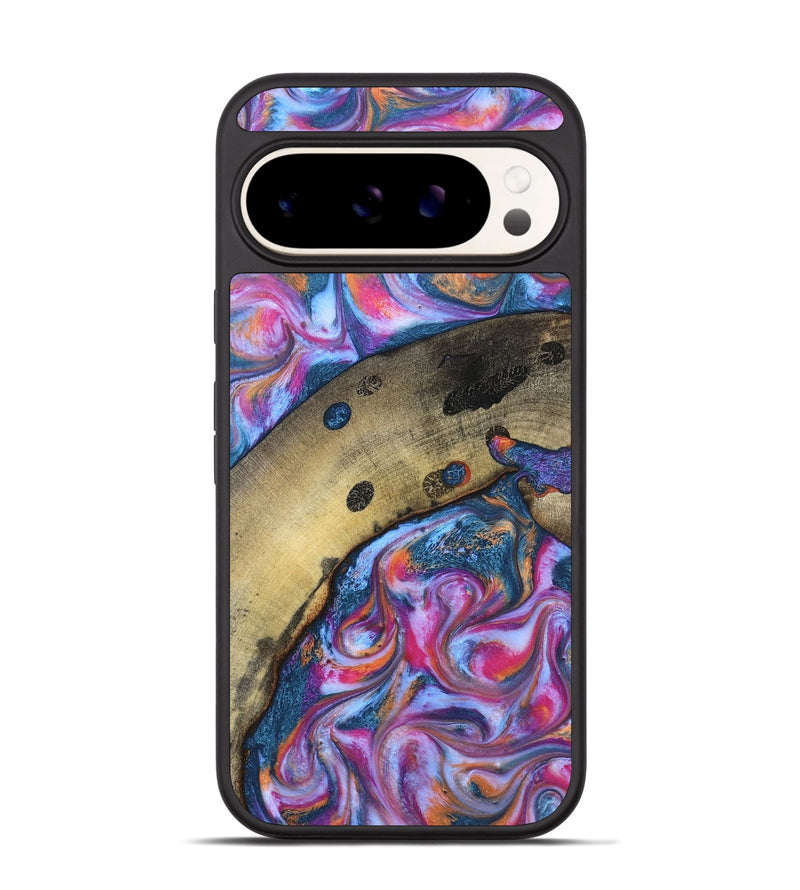 Pixel 9 Pro Wood Phone Case - Indie (Blue, 819263)