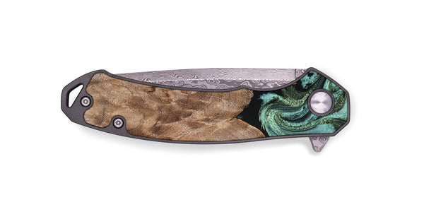 EDC Wood Pocket Knife - Murray (Green, 819267)