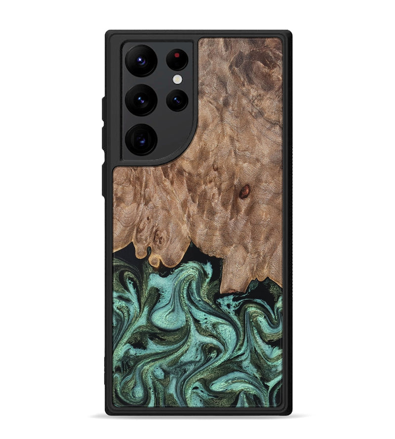 Galaxy S22 Ultra Wood Phone Case - Murray (Green, 819267)