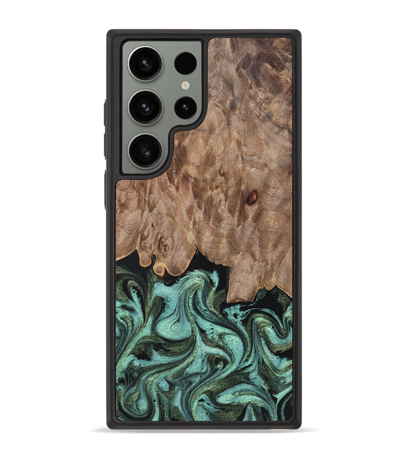 Galaxy S23 Ultra Wood Phone Case - Murray (Green, 819267)