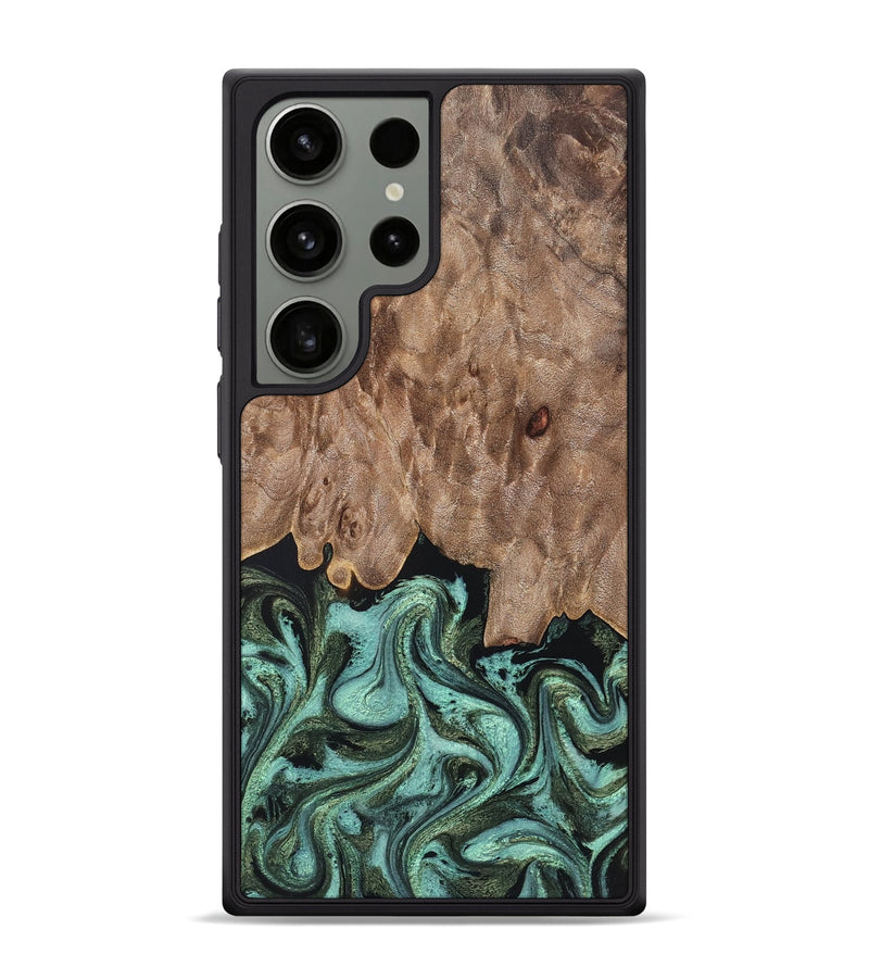 Galaxy S24 Ultra Wood Phone Case - Murray (Green, 819267)