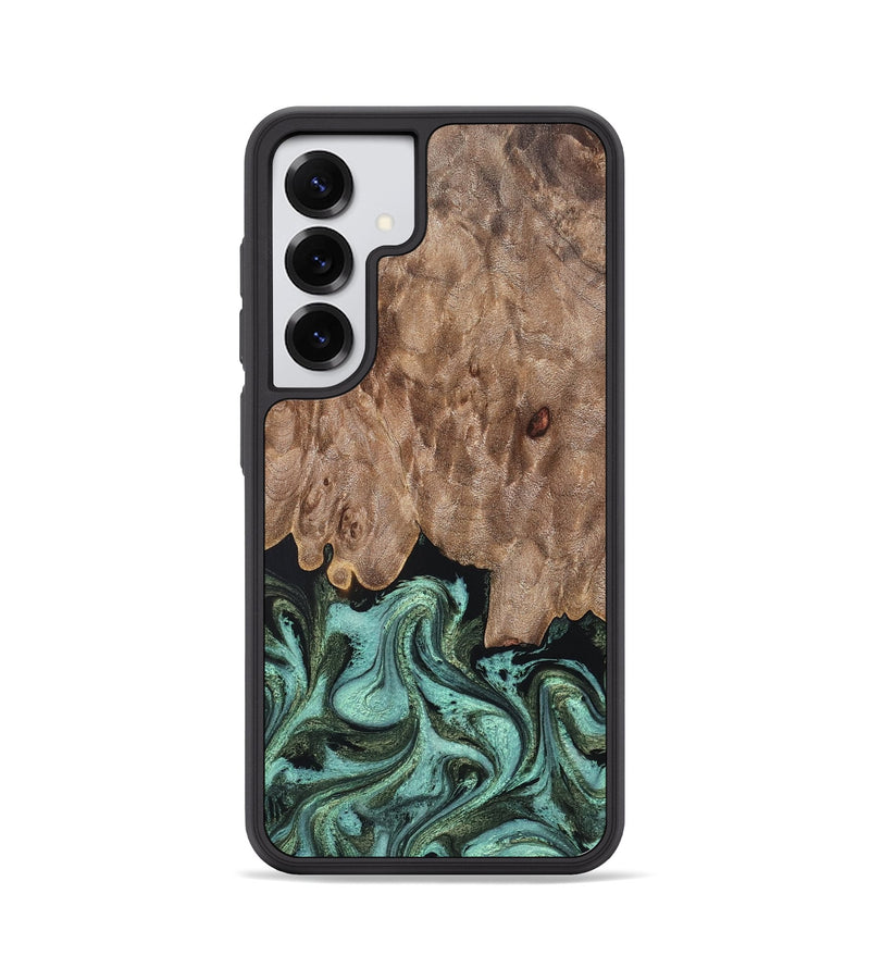Galaxy S25 Wood Phone Case - Murray (Green, 819267)