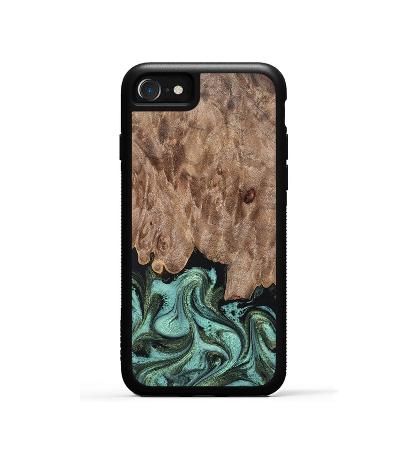 iPhone SE Wood Phone Case - Murray (Green, 819267)