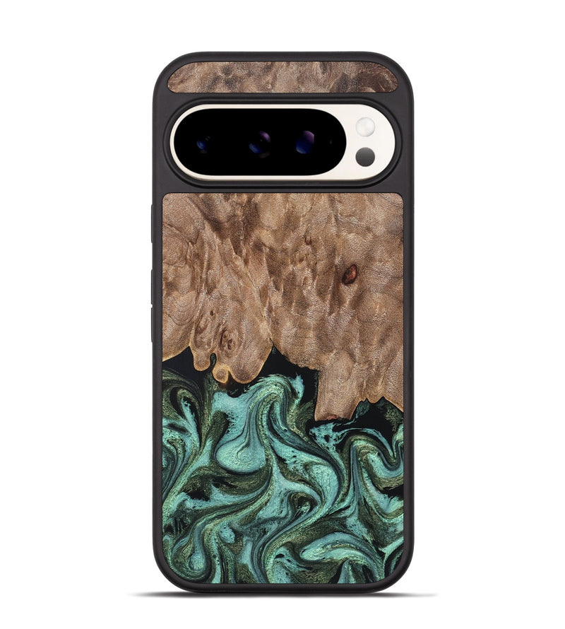 Pixel 9 Wood Phone Case - Murray (Green, 819267)