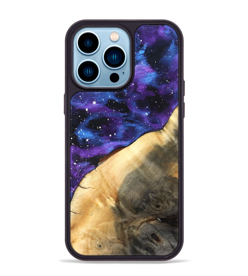 iPhone 14 Pro Max Wood Phone Case - Poppy (Cosmos, 819286)