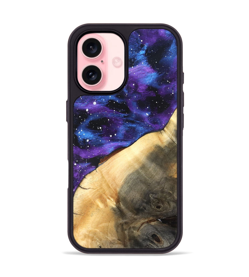 iPhone 16 Wood Phone Case - Poppy (Cosmos, 819286)