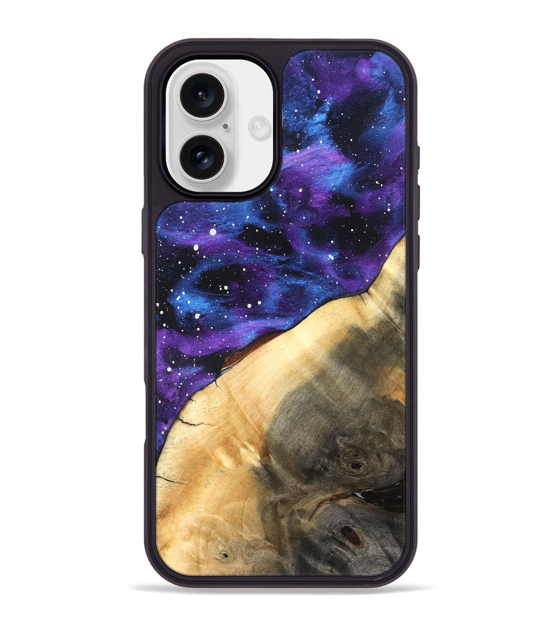 iPhone 16 Plus Wood Phone Case - Poppy (Cosmos, 819286)