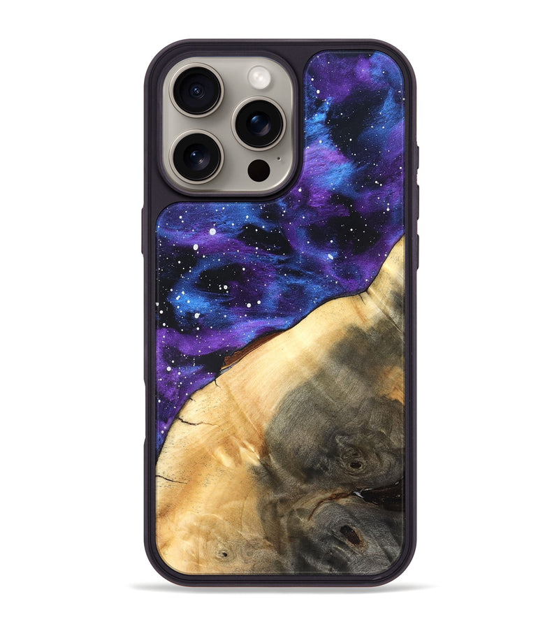 iPhone 16 Pro Max Wood Phone Case - Poppy (Cosmos, 819286)