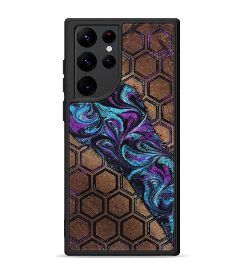 Galaxy S22 Ultra Wood Phone Case - Makaila (Pattern, 819300)