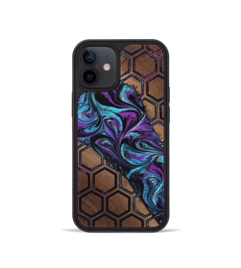 iPhone 12 mini Wood Phone Case - Makaila (Pattern, 819300)