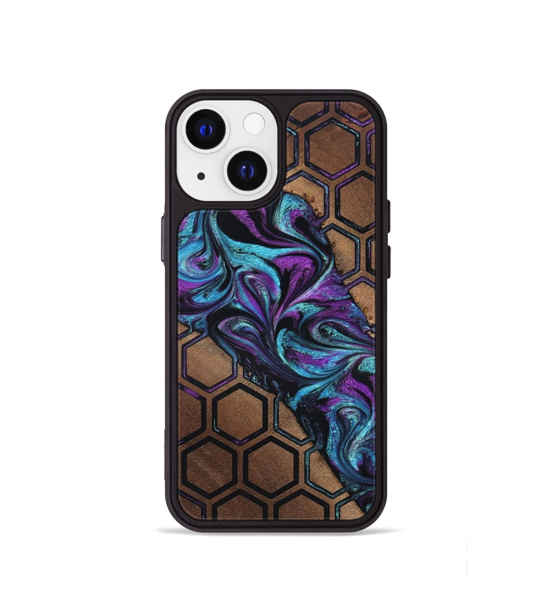iPhone 13 mini Wood Phone Case - Makaila (Pattern, 819300)