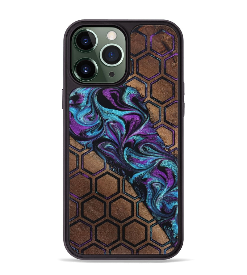 iPhone 13 Pro Max Wood Phone Case - Makaila (Pattern, 819300)