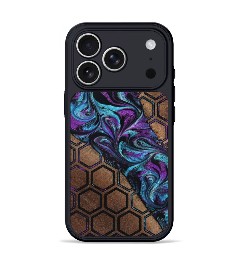iPhone 17 Pro Wood Phone Case - Makaila (Pattern, 819300)