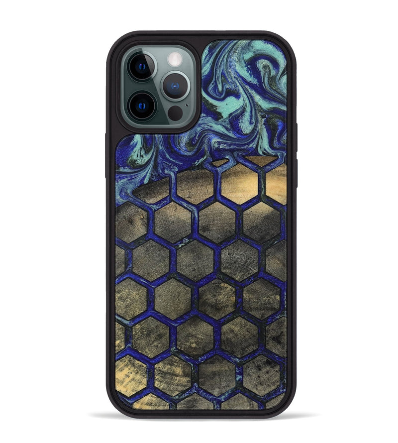 iPhone 12 Pro Max Wood Phone Case - Xzavier (Pattern, 819302)