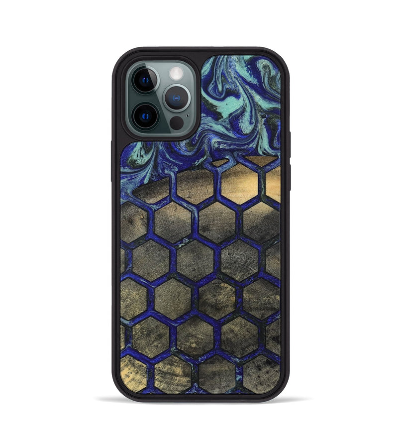 iPhone 12 Pro Wood Phone Case - Xzavier (Pattern, 819302)