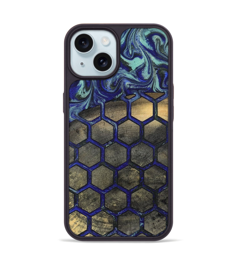 iPhone 15 Wood Phone Case - Xzavier (Pattern, 819302)