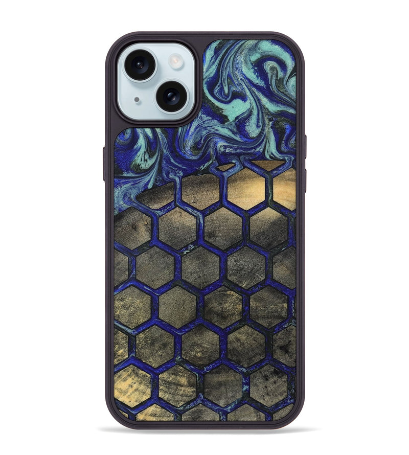 iPhone 15 Plus Wood Phone Case - Xzavier (Pattern, 819302)
