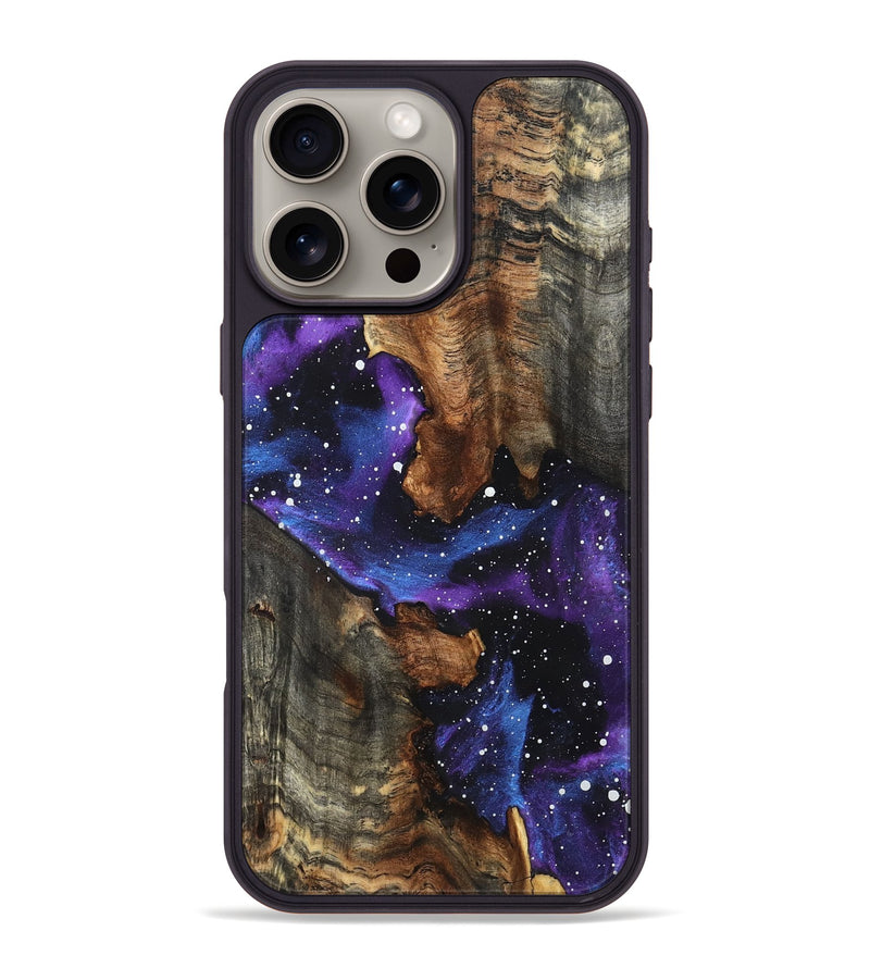 iPhone 16 Pro Max Wood Phone Case - Shavon (Cosmos, 819307)