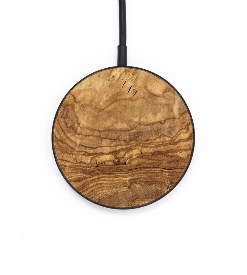Circle Wood Wireless Charger - Lukas (Wood Burl, 819311)