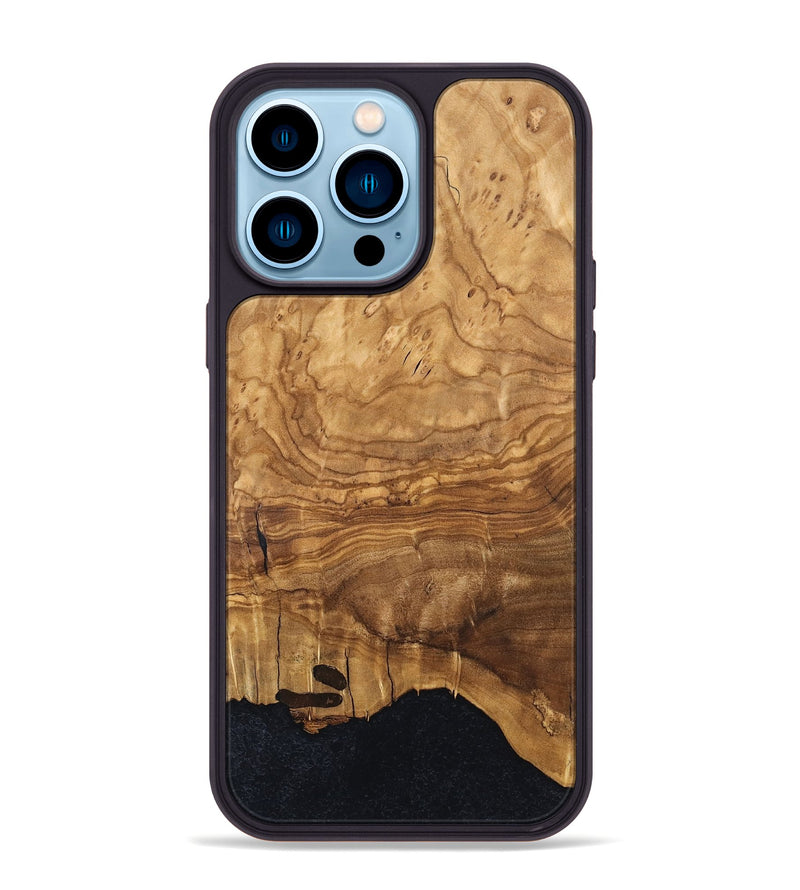 iPhone 14 Pro Max Wood Phone Case - Lukas (Wood Burl, 819311)