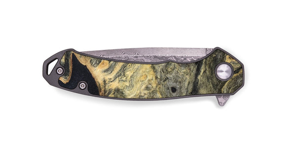 EDC Wood Pocket Knife - Zaiden (Wood Burl, 819315)