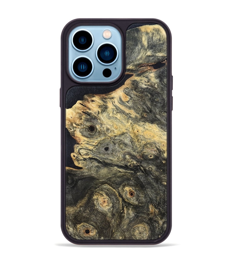 iPhone 14 Pro Max Wood Phone Case - Zaiden (Wood Burl, 819315)