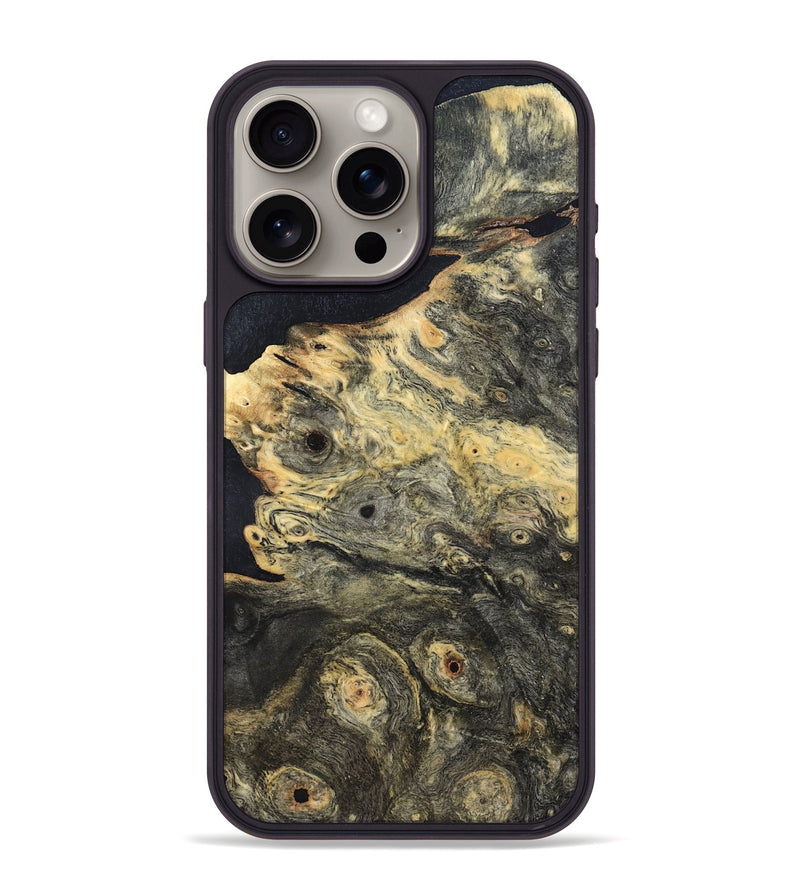 iPhone 15 Pro Max Wood Phone Case - Zaiden (Wood Burl, 819315)