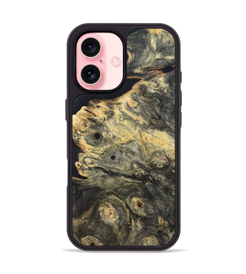 iPhone 16 Wood Phone Case - Zaiden (Wood Burl, 819315)