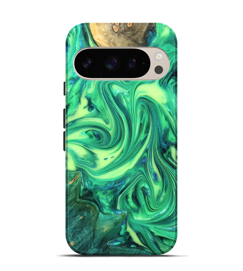 Pixel 10 Wood Live Edge Phone Case - Zaria (Neon, 819321)