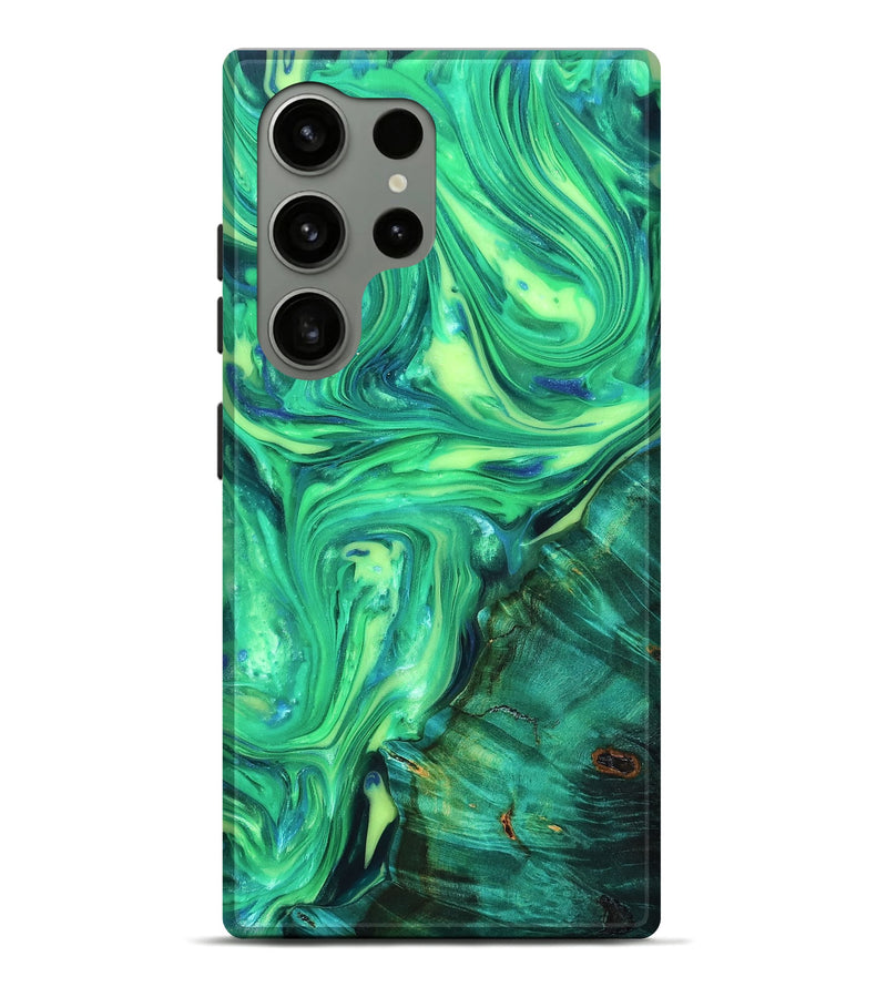 Galaxy S24 Ultra ResinArt Live Edge Phone Case - Zada (Neon, 819323)