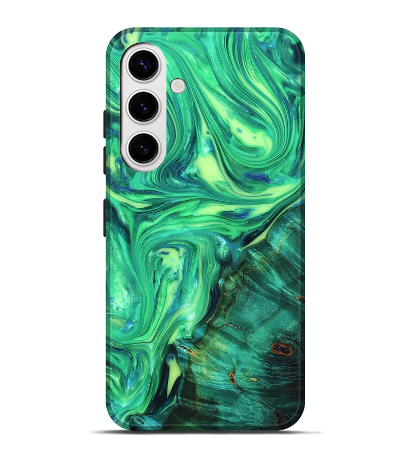 Galaxy S25 Plus ResinArt Live Edge Phone Case - Zada (Neon, 819323)