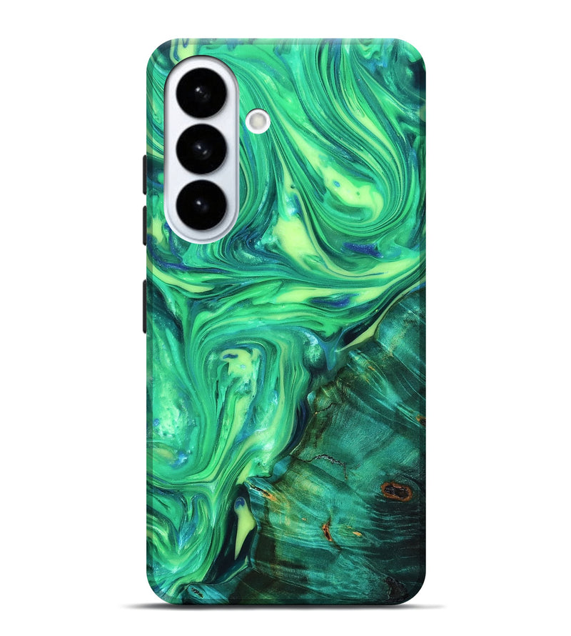 Galaxy S26 Plus ResinArt Live Edge Phone Case - Zada (Neon, 819323)