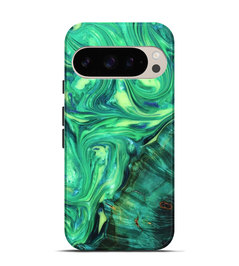 Pixel 10 ResinArt Live Edge Phone Case - Zada (Neon, 819323)