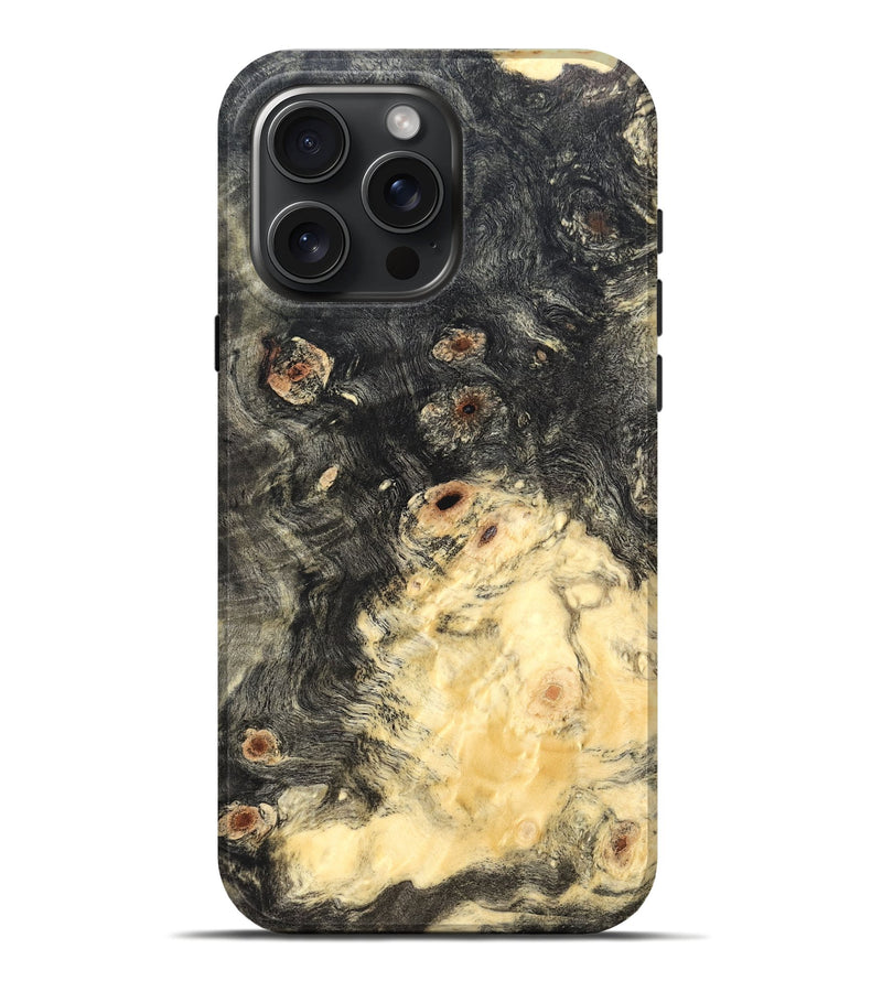iPhone 16 Pro Max Wood Live Edge Phone Case - Tamie (Wood Burl, 819328)