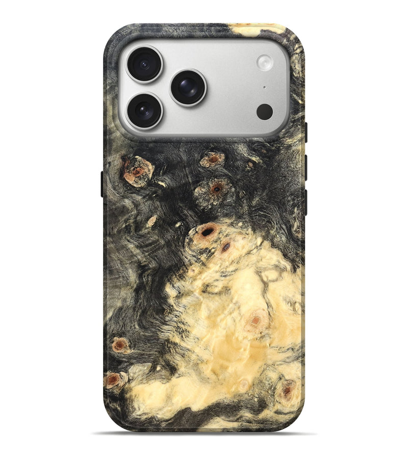 iPhone 17 Pro Max Wood Live Edge Phone Case - Tamie (Wood Burl, 819328)
