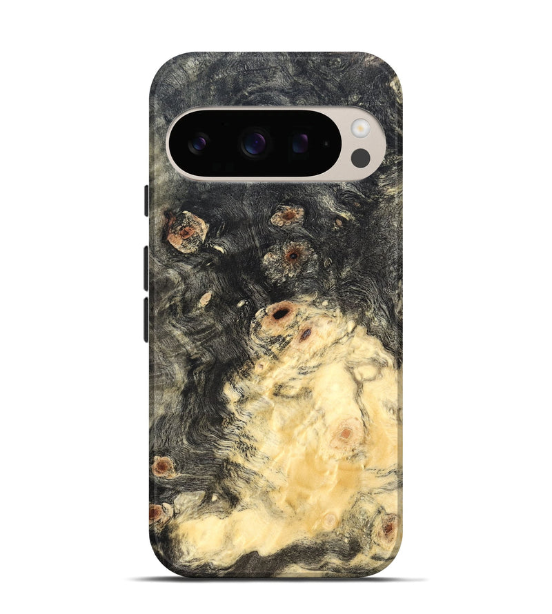 Pixel 10 Pro Wood Live Edge Phone Case - Tamie (Wood Burl, 819328)