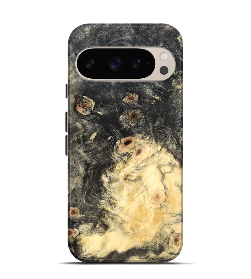 Pixel 9 Pro Wood Live Edge Phone Case - Tamie (Wood Burl, 819328)