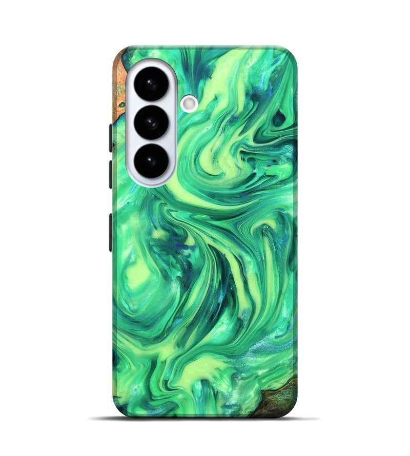 Galaxy S26 Wood Live Edge Phone Case - Skyla (Neon, 819331)