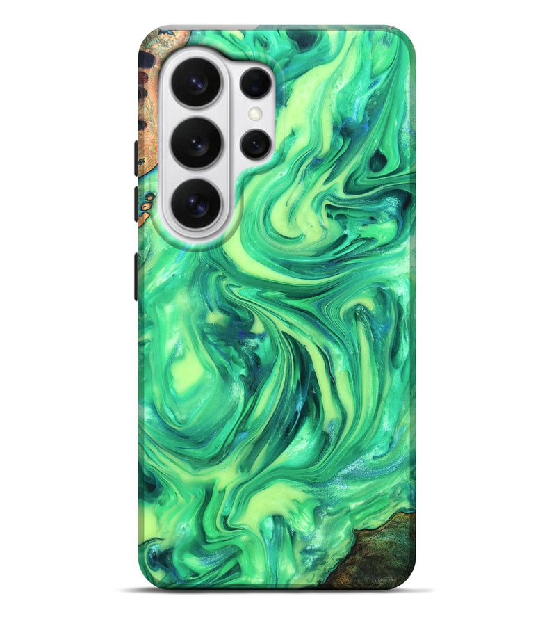Galaxy S26 Ultra Wood Live Edge Phone Case - Skyla (Neon, 819331)