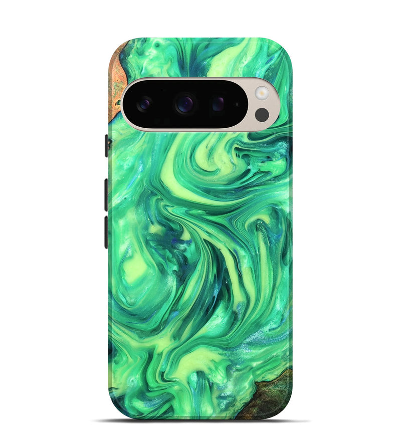 Pixel 10 Wood Live Edge Phone Case - Skyla (Neon, 819331)