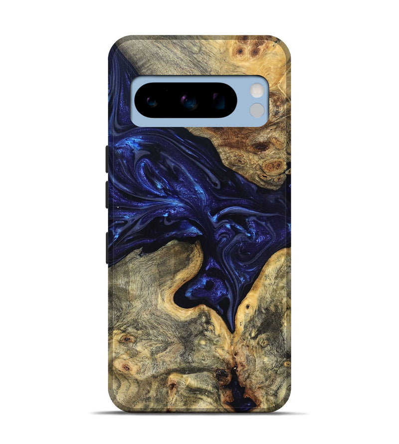Pixel 8 Pro Wood Live Edge Phone Case - Inaya (Purple, 819334)