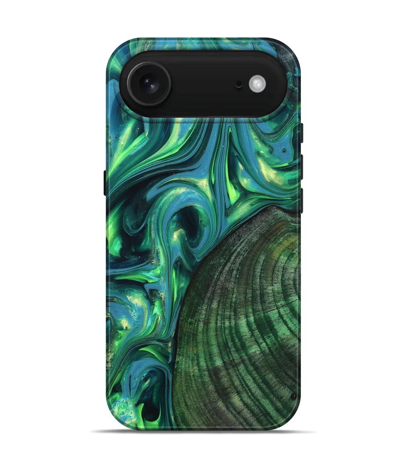 iPhone 17 Air Wood Live Edge Phone Case - Gus (Neon, 819338)