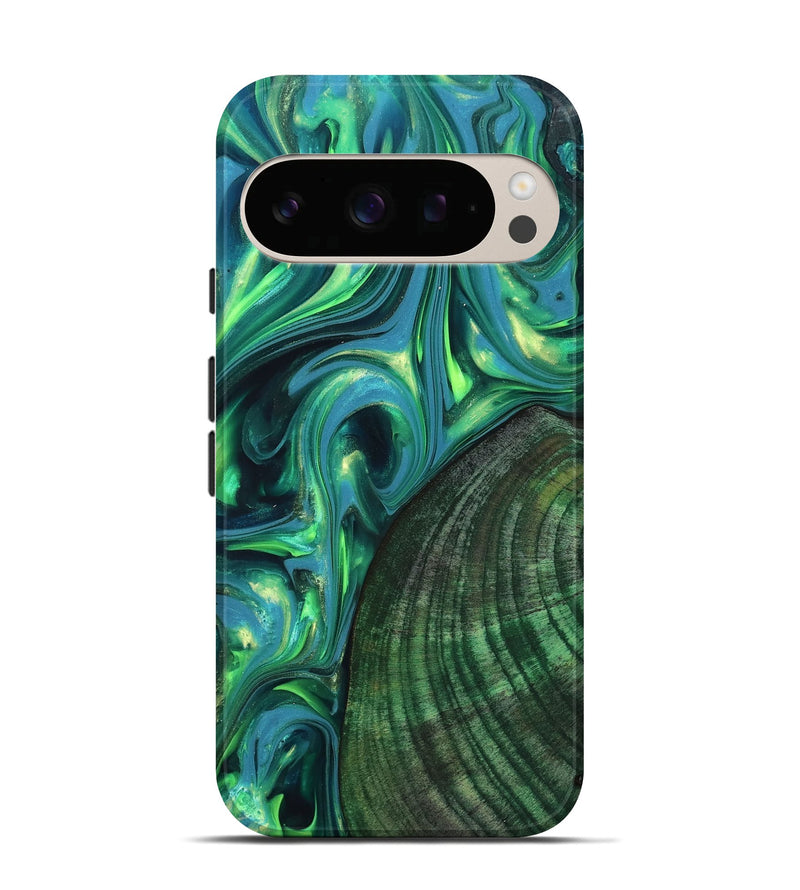 Pixel 10 Wood Live Edge Phone Case - Gus (Neon, 819338)