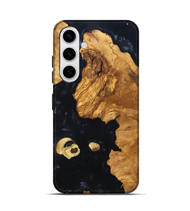 Galaxy S25 Wood Live Edge Phone Case - Corbett (Wood Burl, 819341)