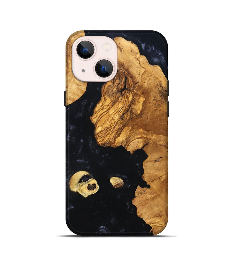 iPhone 13 mini Wood Live Edge Phone Case - Corbett (Wood Burl, 819341)