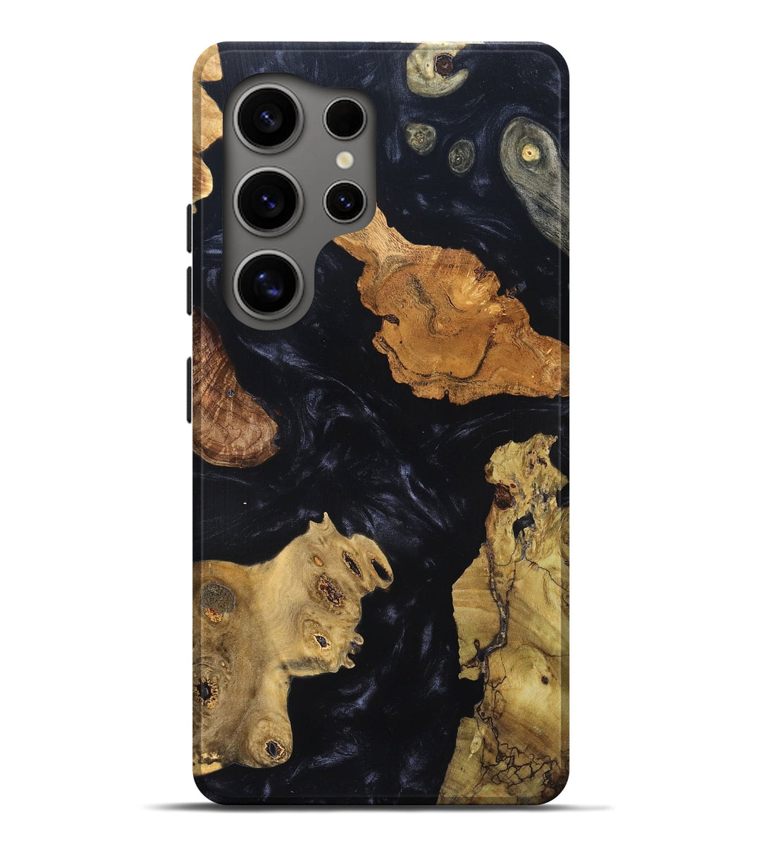 Galaxy S25 Ultra Wood Live Edge Phone Case - Karyme (Wood Burl, 819342)