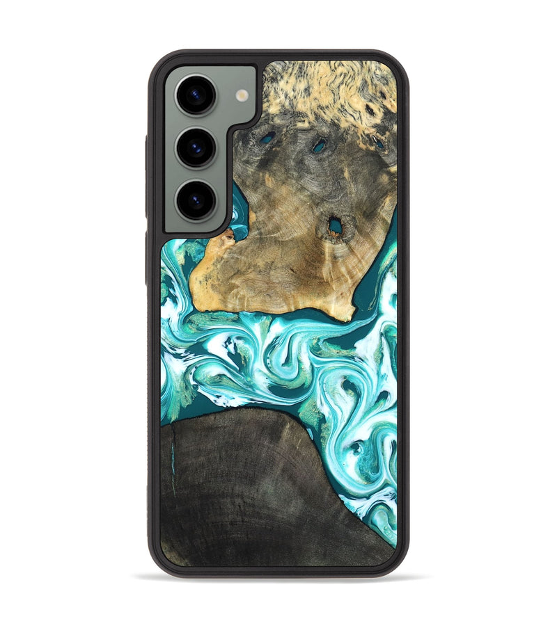 Galaxy S23 Plus Wood Phone Case - Brooks (Green, 819352)